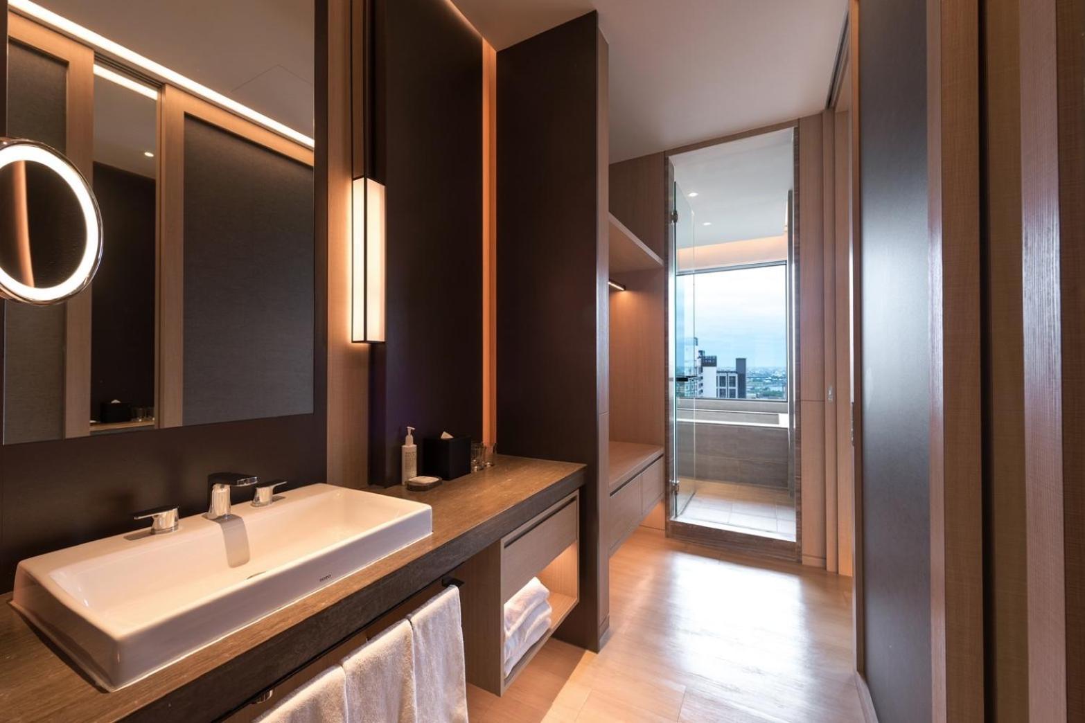 Mu Jiaoxi Hotel Zewnętrze zdjęcie Bathroom