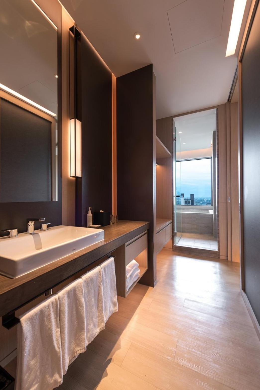 Mu Jiaoxi Hotel Zewnętrze zdjęcie Bathroom