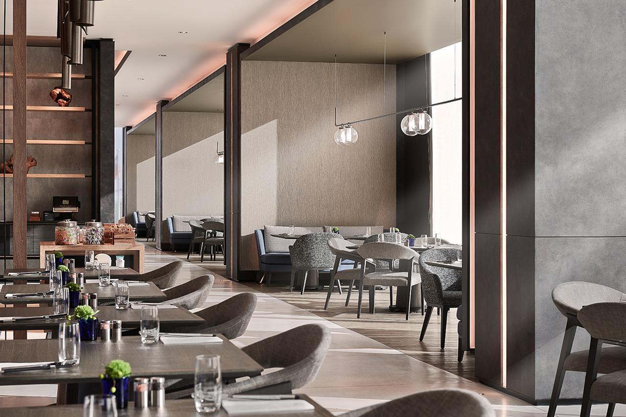 Mu Jiaoxi Hotel Zewnętrze zdjęcie The restaurant